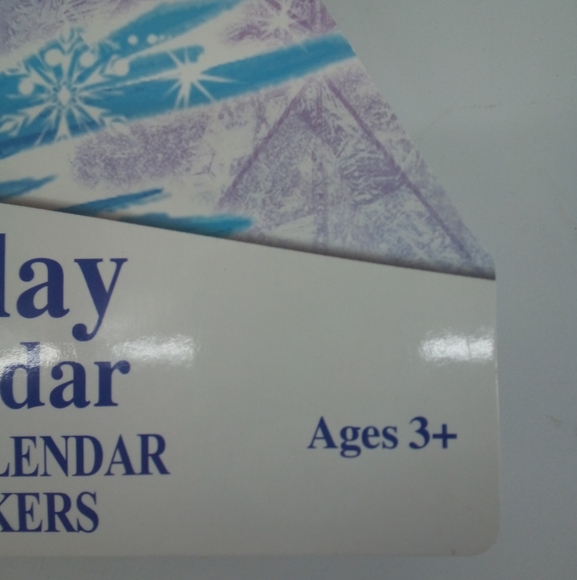 NWT Disney Frozen Advent Calendar Ornament Stickers Stick and Play - Picture 13 of 14